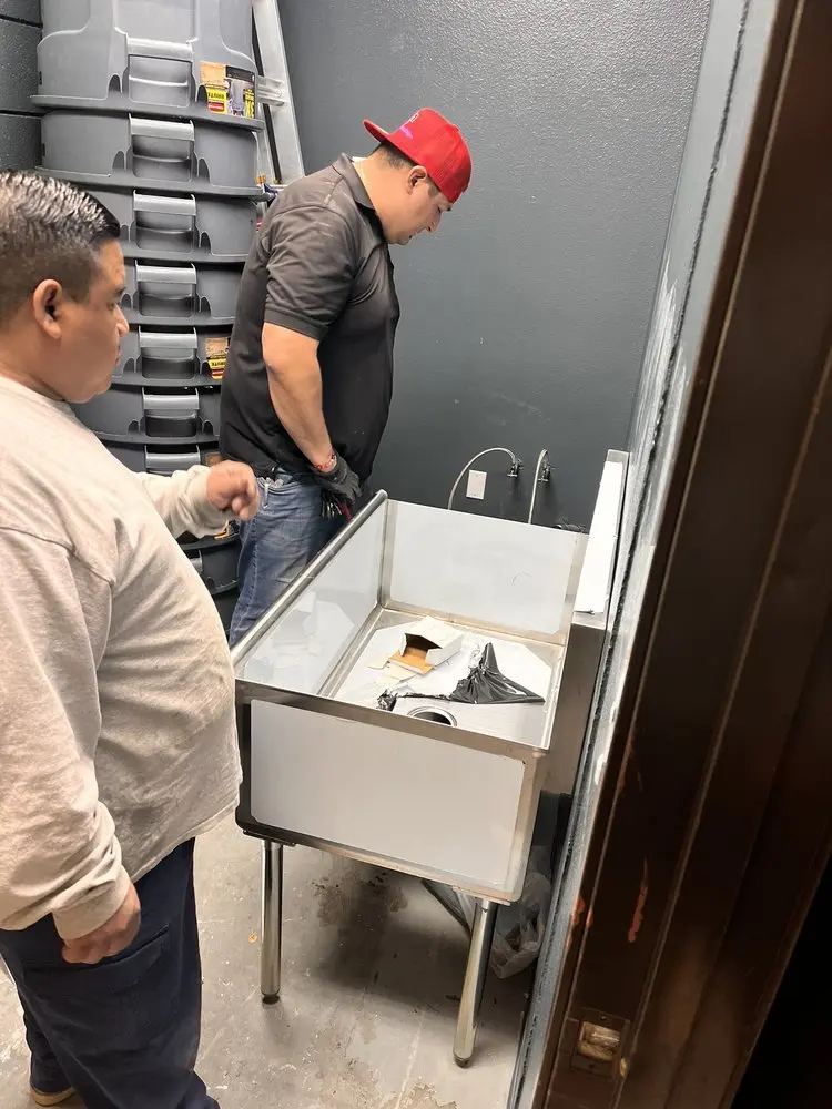 Commercial plumbing and sink installation in Lake Cherokee